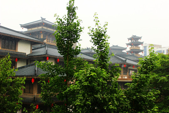 兴安秦文流觞景区
