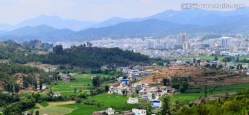 四川会理城镇风光