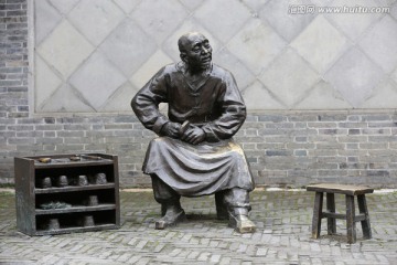 扬州东关街雕塑