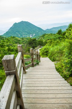 木道 山景