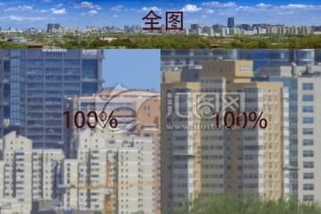 北京城市全景