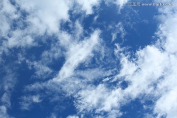 天空 蓝天 白云