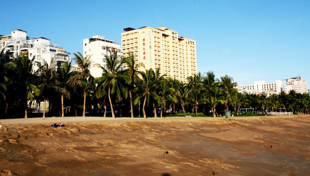 海边建筑 海边 高楼 大厦