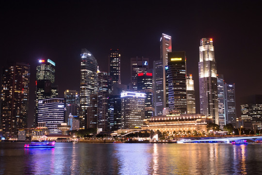 新加坡都市夜景