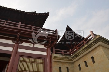 屋檐 仰拍
