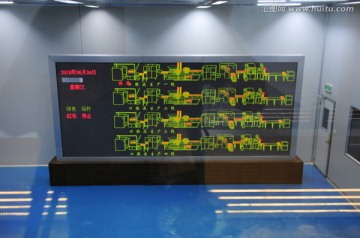 电脑控制室 数据中心