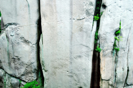 花岗岩石壁