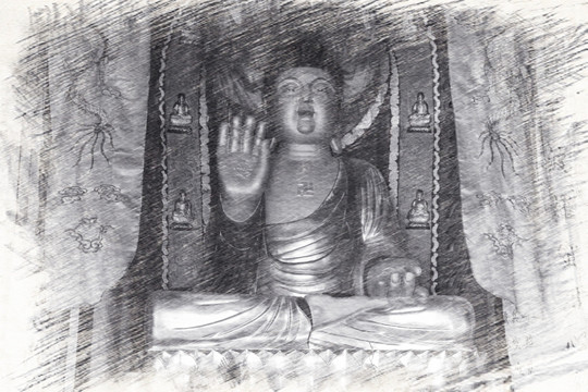 大雄宝殿佛像
