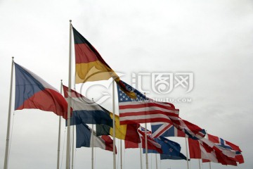 旗帜 诺曼底登陆 二战纪念