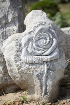 石雕玫瑰