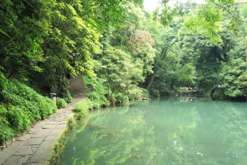 杭州 灵隐寺 深涧溪水