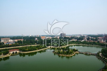湖面建筑