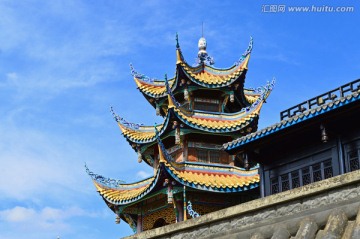 寺庙塔楼
