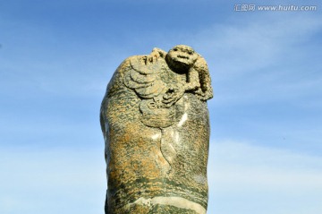 癞蛤蟆雕塑 石雕