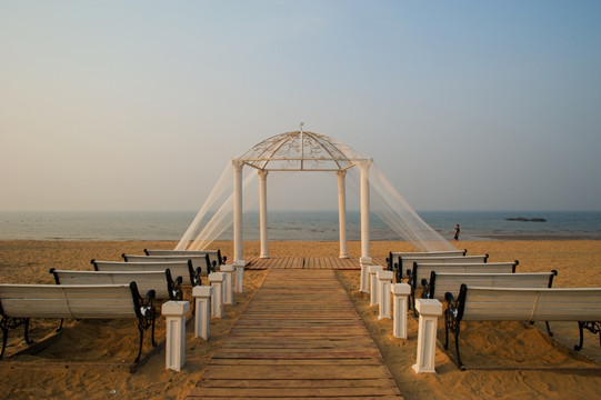 海滨婚礼场地
