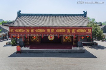 北京大观园戏台