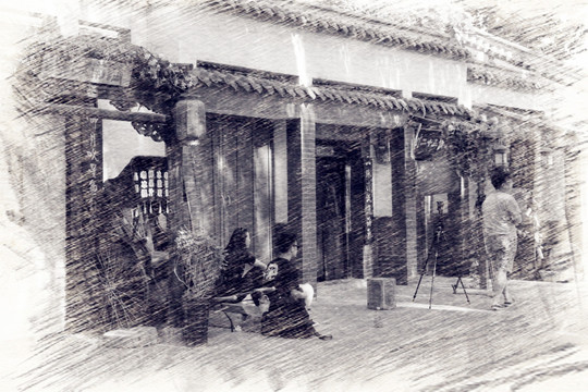 曲水亭街古宅院