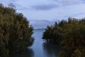 深圳湾夜景