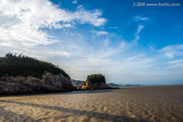 海边 远山