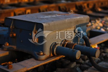 铁路自动扳道器特定镜头