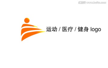 运动健身医疗logo