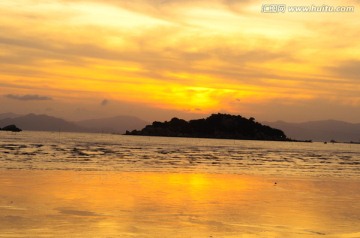 大浪湾 海霞