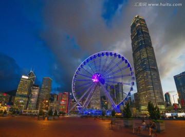 香港 国际金融中心 摩天轮