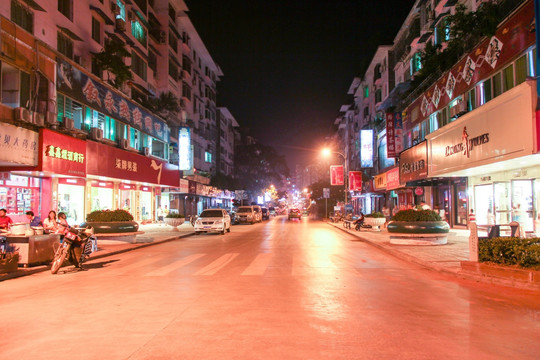 川南边城泸州叙永永宁路夜景