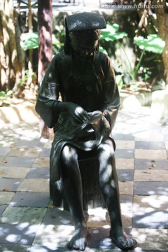 黄道婆雕塑
