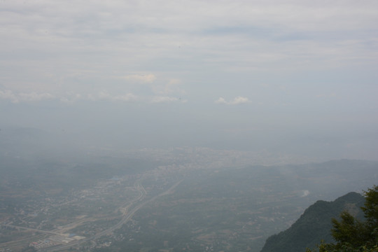 鸡峰山俯瞰