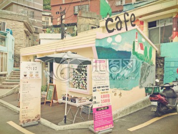 韩国建筑 咖啡厅