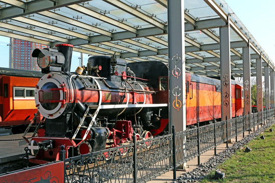 蒸汽机车火车头