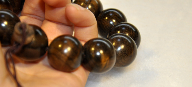金丝楠18mm手串