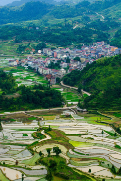 山村风光