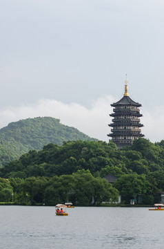 西湖雷峰塔