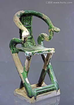 清代陶制交椅