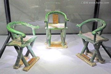 清代陶制交椅