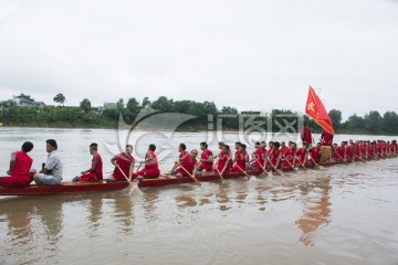 龙舟比赛 端午节 传统文化