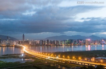 瓯越大桥夜景