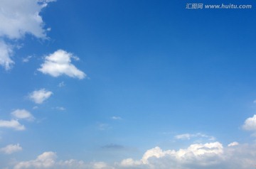 蓝天白云 天空云彩