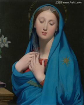 安格尔 圣母玛利亚