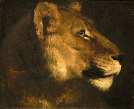 油画狮子头