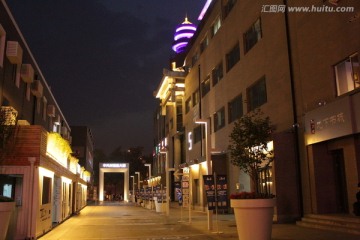 中关村创业大街夜景