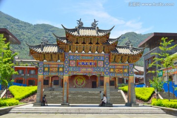 西昌邛海仿古建筑
