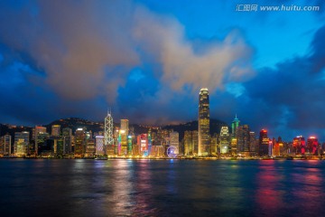 香港夜景 香港风光