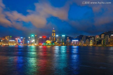 香港夜景 香港风光