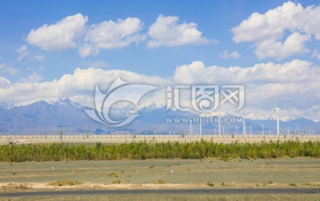 新疆风电 风车 风力发电