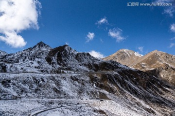 高原雪山