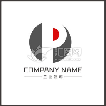 P字母logo