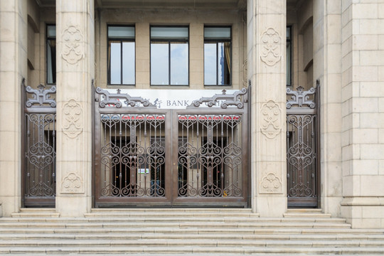 欧式建筑大门